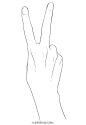 手的各种角度姿势之 YE 手（上）