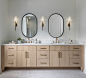 Bathroom - contemporary bathroom idea in Detroit