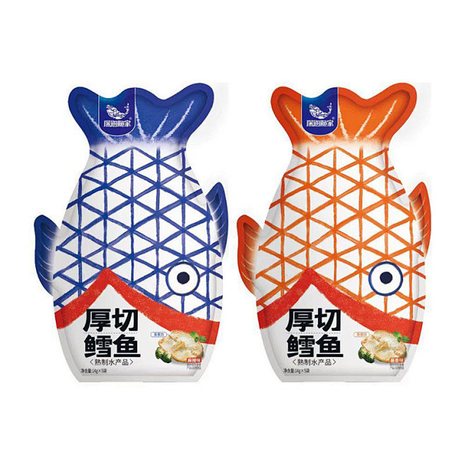 深海渔家厚切鳕鱼即食海鲜零食大西洋真鳕鱼...
