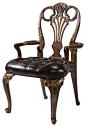 Theodore Alexander The Raconteur Dining Chair traditional-dining-chairs