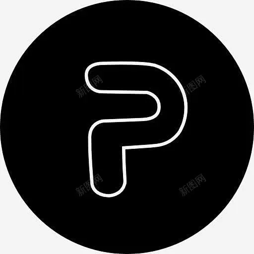 字母P图标-花瓣网