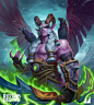 Hearthstone Hero Skin | Ravenlord Kurtrus