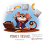 Daily Paint 1519. Monkey Business, Piper Thibodeau : Daily Paint 1519. Monkey Business by Piper Thibodeau on ArtStation.