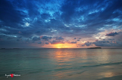 环球旅行家采集到马尔代夫醉人的日出与日落