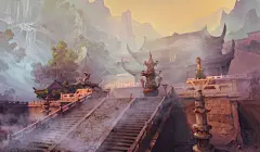 【插画欣赏】流星蝴蝶剑场景设计_唯美图吧_百度贴吧