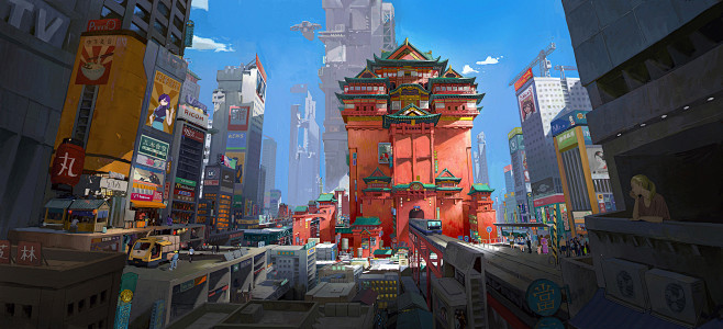 china town, Jun Wang...