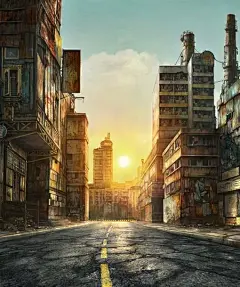 充满奇幻色彩的场景插画 | 思念往昔