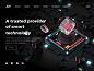 website visual design