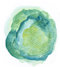 PNG 唯美 淡雅 水彩 墨迹  (6)