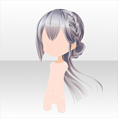 一团猫线采集到B-1女头发