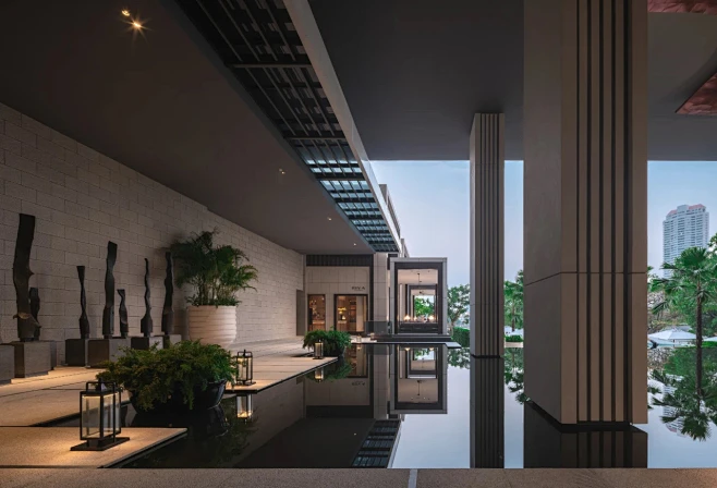 项目名称：曼谷湄南河四季酒店 地点：越南 设计：Landscape Tectonix Limited-花瓣网