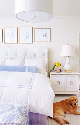 Pretty bedroom in wh...