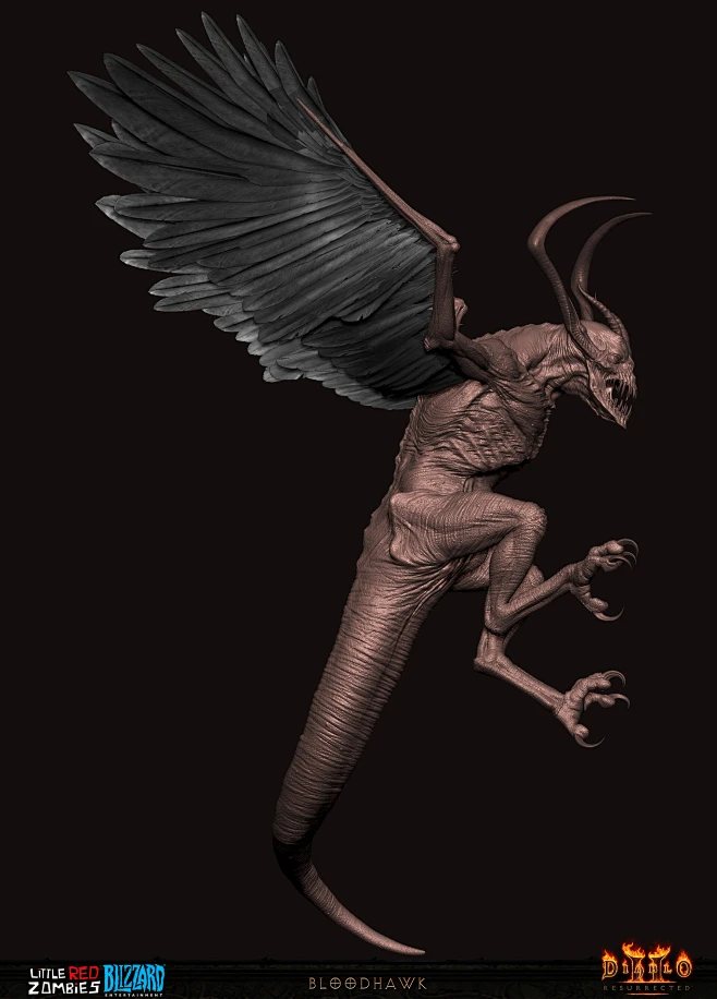 BloodHawk - Diablo II: Resurrected-花瓣网
