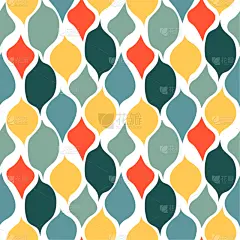 几何形状,四方连续纹样,抽象,时髦的,插画,活力,纸牌,贺卡,模板,现代