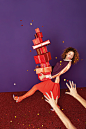 HOLIDAYS 2016 | Lord Whitney - Connoisseurs of Make-Believe : Playfully pop, glitter-ridiculous sets for TK Maxx's Christmas Campaign