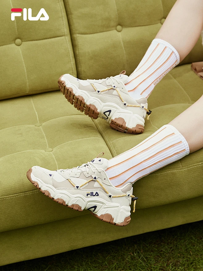 【蔡徐坤同款】FILA 斐乐猫爪鞋女鞋男老爹鞋2020秋冬新款运动鞋-tmall.com天猫-花瓣网