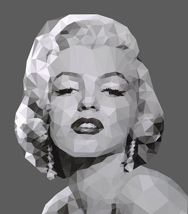 Low Poly_Marilyn Mon...