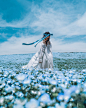 Mizüki on Instagram: “@mizuki.memorypic 『Blue dance』 　 ワンピースの広がり方の別バージョン！ こっちも好きなんだよねぇ —————————————— ⚪︎ Application：Lightroom classic cc +Ps ⚪︎ Base Preset…”