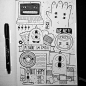 插画日记：温书假真的非常非常的不开心 负能量爆表 电脑噪音好大还有蚊子咬我