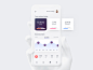 Fitnefy App iphone x sports minimal design apple dashboard user profile social google design google android material design ios