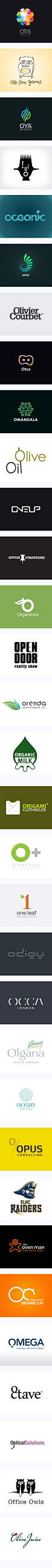 以字母“O”为元素的LOGO设计 （上）
#LOGO#
