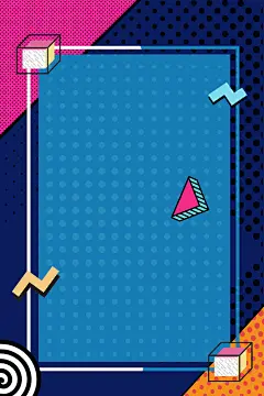 简约圆点创意高端几何创意海报背景