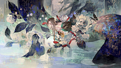 阿良良杏采集到插画概念设计等