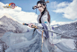 冰雪为肌玉为骨 《剑网3》纯阳道姐雪山旅拍 _剑侠情缘3截图欣赏 _太平洋游戏网