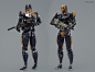Evil Machine, Michael Weisheim Beresin : Robot Hardsurface Modelling. Human anatomy vs mechanic...