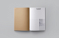 white – booklet, identity-古田路9号-品牌创意/版权保护平台
