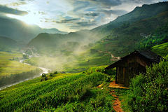 Qing晴子酱采集到背景---山风景