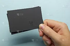 白色,白色背景,名片,手牵手,贺卡,专业人员,部分,背景分离,仅男人,仅一个男人