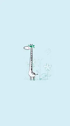 萌萌哒小动物插画壁纸原图第一波，关注我每天都换新壁纸。