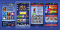 Bombasters, Victor Traskovsky : Logo, UI, icons for mobile game