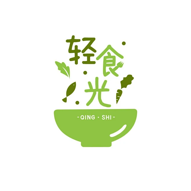 餐饮美食轻食品牌宣传LOGO素材-花瓣网