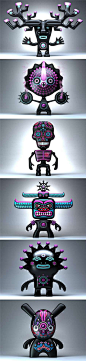 Etno Aliens - 3D Toy design by Sergei Voronov