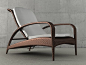 Dedon Tango Recliner 3d model | Richard Frinier