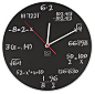 Best birthday gift ever, can't wait to get this for my nerd. Math clock, 33$