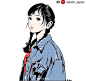 知性柔美的现代女生
,
人物插画艺术家
,
江口寿史 ​​​ ​​​​