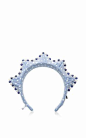 M'o exclusive: pearl-studded headband by MASTERPEACE Available Now on Moda Operandi