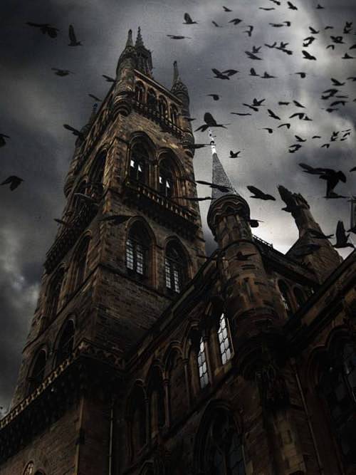 乌鸦尖塔，苏格兰的格拉斯哥