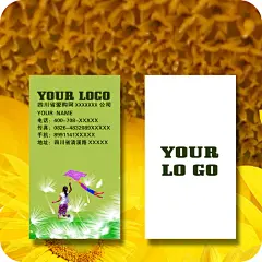 创意高端商务名片模板素材