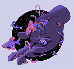 打星星采集到插画