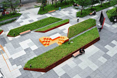 景观_黎工采集到景观坐凳 休闲椅 太阳椅