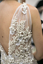 Favorite Details (this beaded dress from the Naeem Khan Fall 2016 Bridal Collection): 