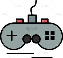 操纵杆,游戏手柄,彩色图片,无线技术,平坦的,图标,儿童,偏远的,愉悦