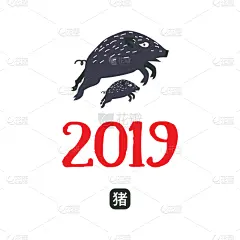 现代,2019,公猪,十二生肖,华丽的,传统,请柬,事件,壁纸