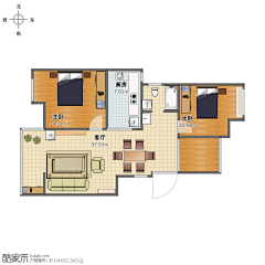 霍HikL_采集到户型图