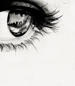 心灵的窗户 眼睛素描手绘 - 插画图片_插画师_插画壁纸_场景插画_yidodo.net - 意兜兜