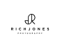 RichJones摄影师logo 摄影师logo JR字母 RJ字母 黑白色 个人标志 商标设计  图标 图形 标志 logo 国外 外国 国内 品牌 设计 创意 欣赏